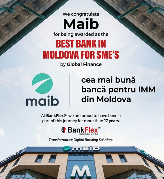 Best Bank in Moldova for SME’s